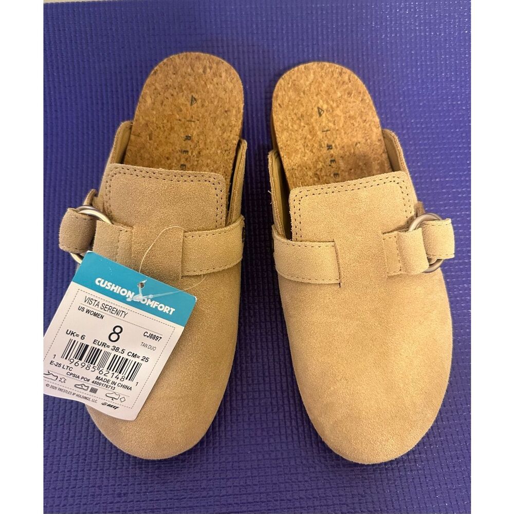 Reef Women's Cushion Vista Serenity Slip-On suede Clog Sz 8, NWT - Picture 8 of 14